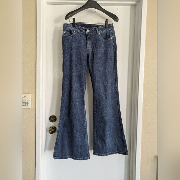 Unif bell bottom blue jeans - Picture 3 of 8
